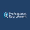 شعار Professional Recruitment شركة سعودية متخصصة باستقطاب الكفاءات وتقديم الخدمات الاستشارية باللون الكحلي